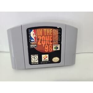NBA: In the Zone '98 (Nintendo 64, 1998) N64 Cartridge Only - Tested and Works